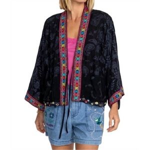 Johnny Was star Danica Kimono in Black